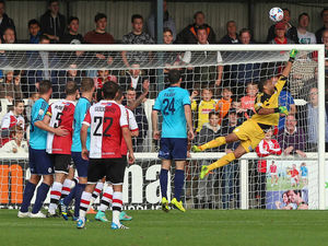 Supporting image for story: Goalkeeper Hall hailed at Bucks