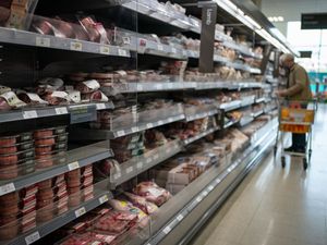 Meat in the supermarket