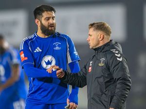 Supporting image for story: Jamie Hawkins hails Chasetown's grit over glamour to remain in play-off hunt