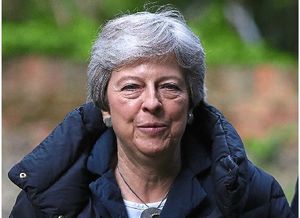 Theresa May suffered a backlash
