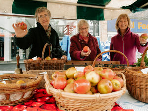 Supporting image for story: Annual Oswestry market day packs a crunch for customers