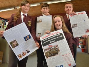 Supporting image for story: Telford pupils get the scoop at news day
