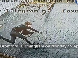 Supporting image for story: Dramatic footage shows suspects fleeing scene after suspected stolen car smashes into city home