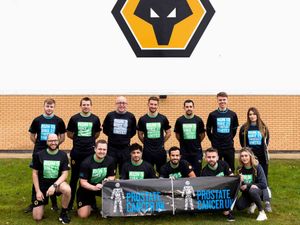 Supporting image for story: Wolves staff going the extra kilometre for prostate cancer research