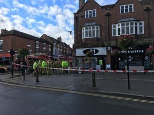 Supporting image for story: Fire at Market Drayton barber shop