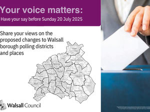 Supporting image for story: Have your say on polling districts in Walsall