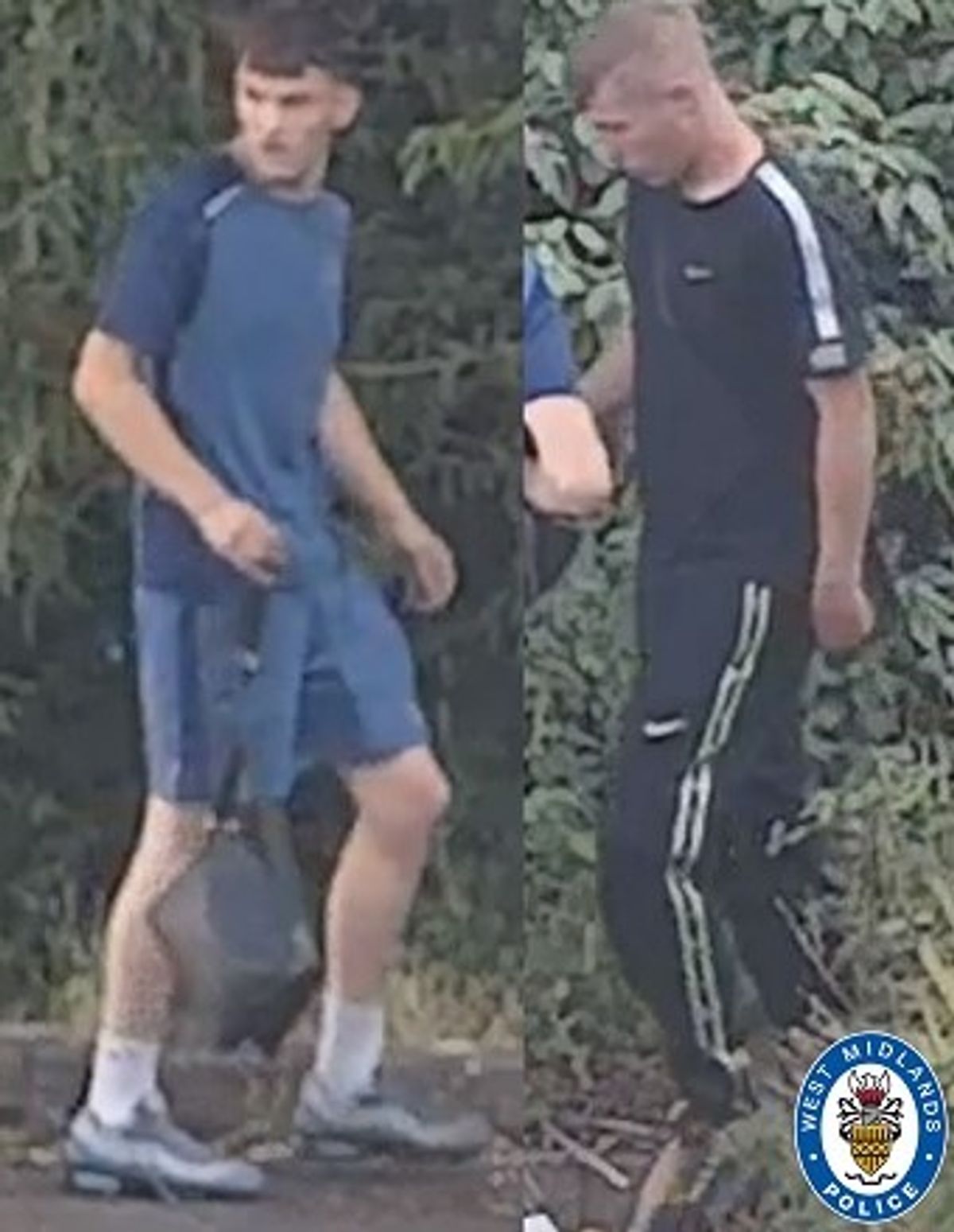 Have you seen these two men? Police issue photo over attempted theft in Dudley