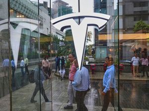 Supporting image for story: Tesla profit plunges in latest quarter as Musk’s turn to politics repels buyers