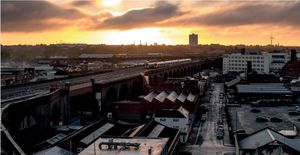 Bordesley Railway Viaduct. Credit: Birmingham City Council.