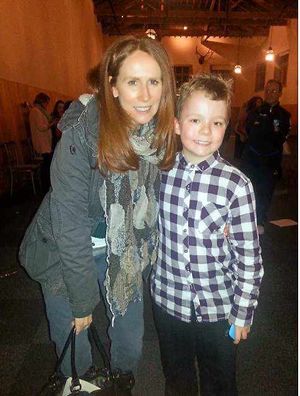 Ben and fellow star Catherine Tate