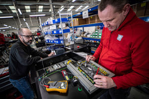 Workers at PP Control & Automation