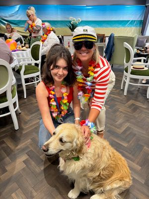 HSA Lou, Olivia and Therapy dog Ellla