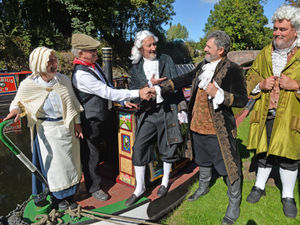 Supporting image for story: Commemorative day celebrates 250 years since James Brindley opened Aldersley Junction