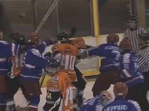 Supporting image for story: Telford Tigers' clash with Slough erupts