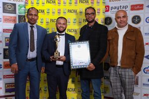 The Penn Balti team with their accolade