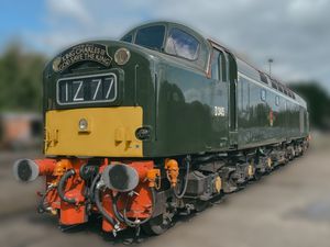 Supporting image for story: Britain’s poshest train setting out from Wolverhampton to carry special coronation headboard 
