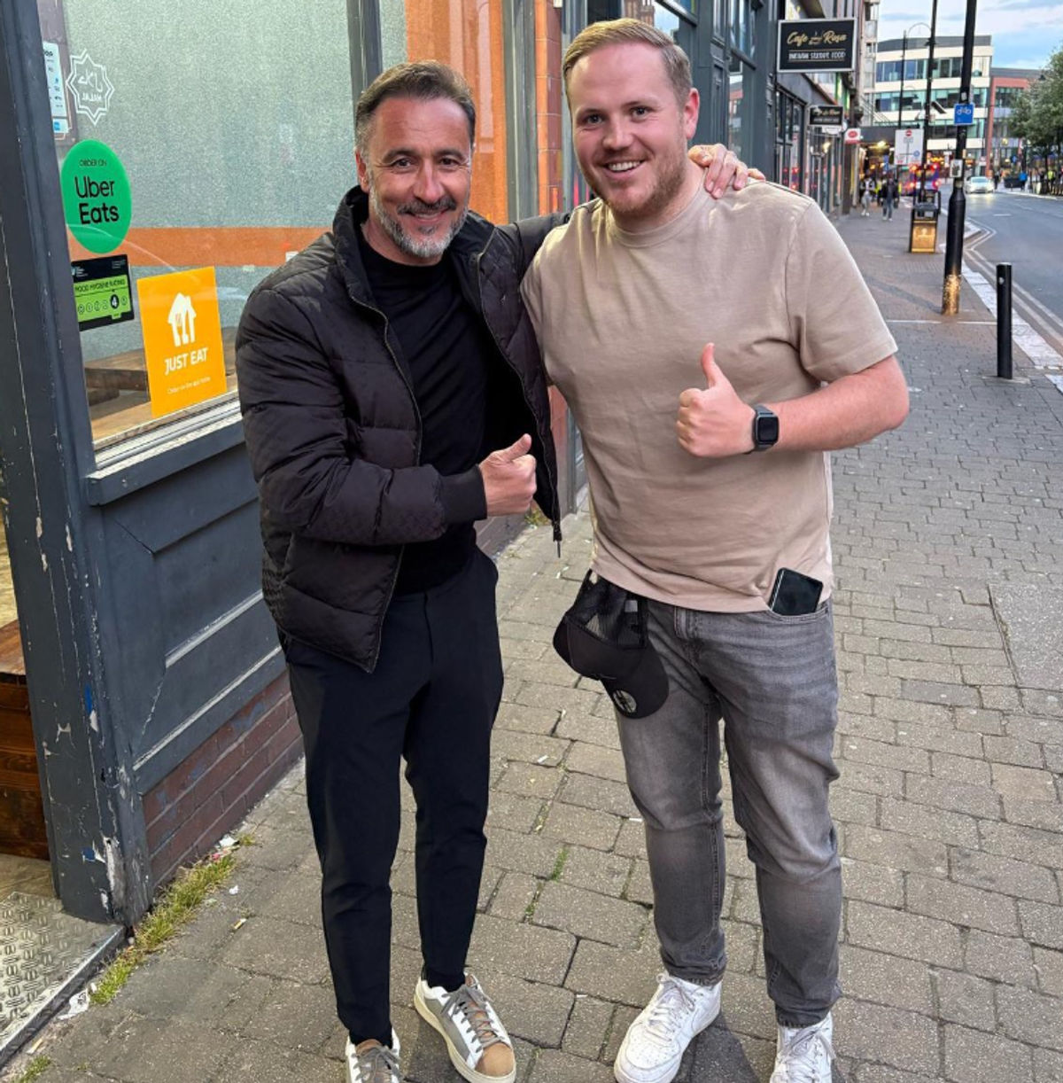 First the points, then the pints - Vitor Pereira drinks with Wolves fans after Spurs win