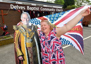 Party at Delves Baptist Community Church, Walsall..Reverend Esther Gladwish..