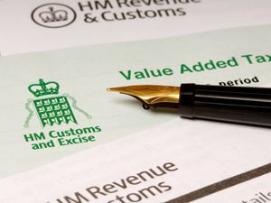 A fountain pen on a letter from HMRC