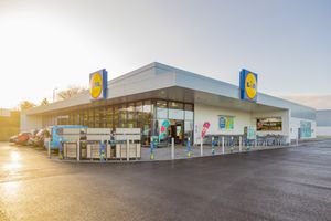 The new Lidl in Tamworth 