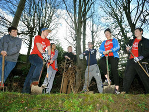 Supporting image for story: Digging deep at Telford care home