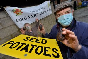 Potato Day organised by Shropshire Organic Gardeners