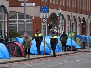 Supporting image for story: Some asylum seekers still without beds after city centre camp dismantled