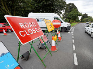 Supporting image for story: Road to be shut 'for several hours' after telegraph pole comes down at junction
