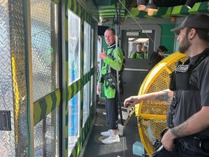 Supporting image for story: Telford's Nigel takes leap in Las Vegas for Macmillan 