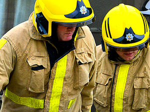 Supporting image for story: Three people and a dog injured in Whitchurch house fire