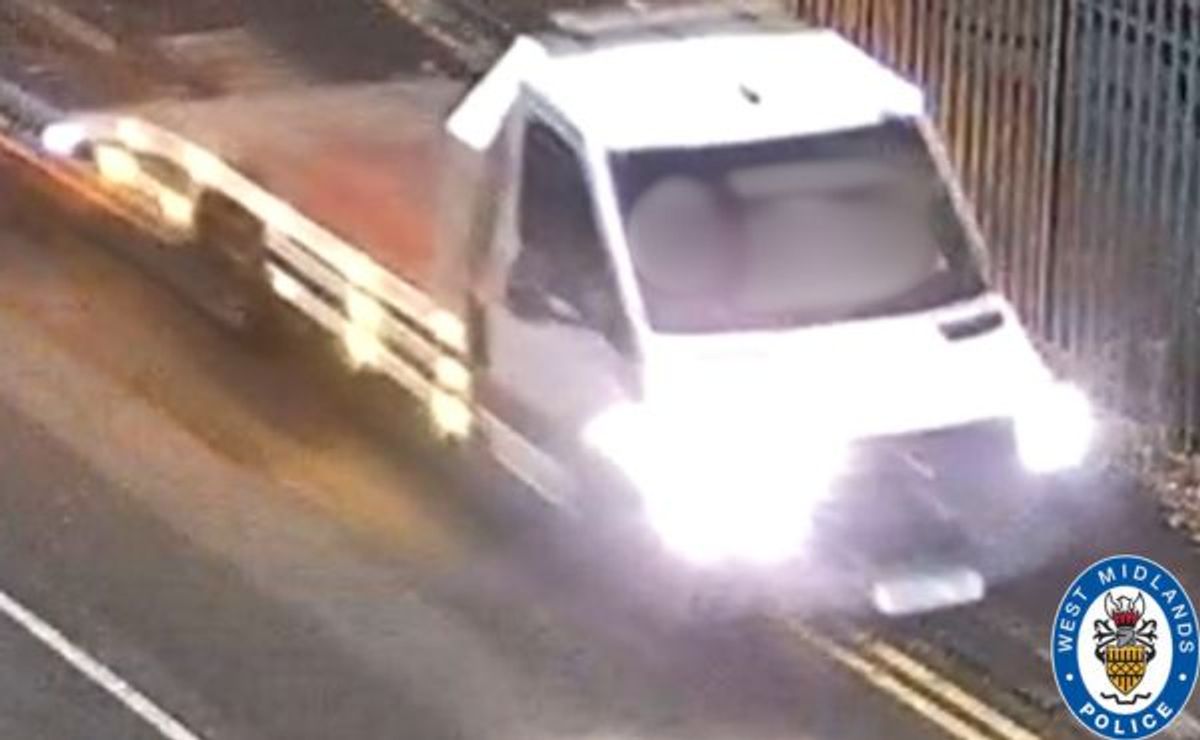 Police issue CCTV appeal over van in connection with death of woman in Oldbury