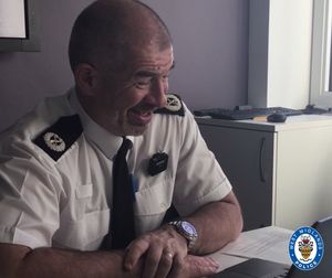 ACC Mark Payne surprises Elijah on a Zoom call