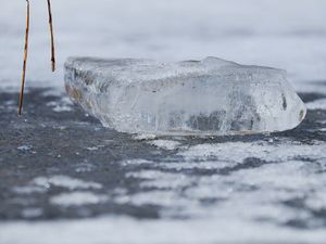 Supporting image for story: Police urge parents to talk to their children after group spotted on frozen pond