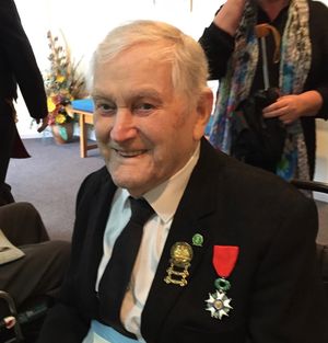 One of the last photos of Hamish around his 94th birthday in 2017