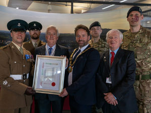 The Shropshire Yeomanry Squadron has been awarded freedom of the borough, in recognition of their commitment and dedication to Telford and Wrekin.