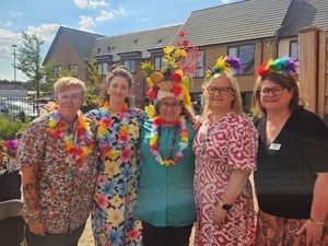 Supporting image for story: Care home’s carnival brings bursts of colour to Shrewsbury