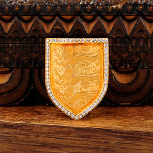 The England brooch was owned by former Baggies chairman Sir Frederick Albert Millichip