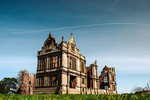 Moreton Corbet Castle, Shawbury, is part of English Heritage.