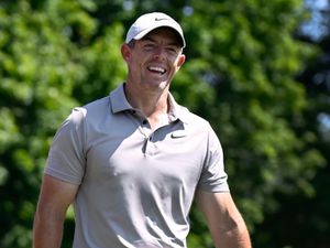 Supporting image for story: Rory McIlroy trails by two as Scottie Scheffler holds share of lead