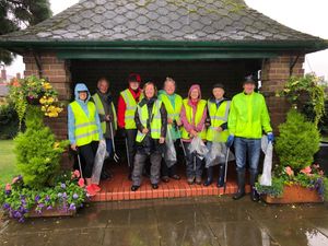 Supporting image for story: Shropshire villagers prepare for Britain in Bloom judges