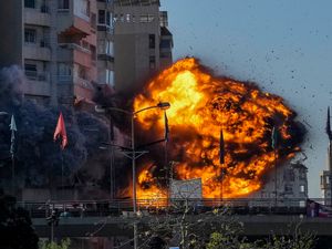 Supporting image for story: Top Iranian official holds talks in Lebanon on Israel-Hezbollah war