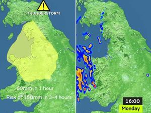 Supporting image for story: Weather warning issued as Shropshire and North Wales brace for thunderstorms