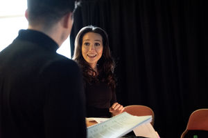 Oliver Ormson and Bethan-Wyn Davies. Photo by Graeme Braidwood 