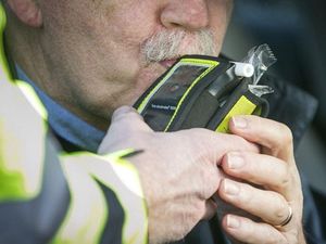 Supporting image for story: A warrant without bail has been issued for a man accused of failing to provide a breath specimen for analysis after being stopped on a Powys road