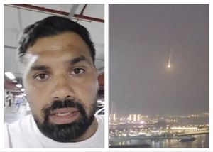 Midlands businessman and his family have found themselves caught up in the conflict in the Middle East. (Photos: Manny Athwal)