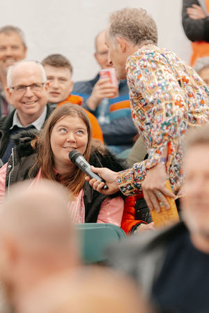 Comedy featured at this year's event. Picture: Bright G