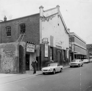 June 6, 1968. Demolition work has been completed on the former Palais de Danse, in Temple Street, Wolverhampton, behind Clarkson's store. Mr G A Long, store manager and accountant, has discovered that the building was erected in 1782 as a place of worship. Originally the chapel had a burial ground surrounding it - but this is now the main car park for the store. Around 1840, the Temple Street congregation merged with Cleveland Street Congregational Church and raised funds to build the Congregational Church at Snowhill. 