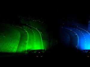 Supporting image for story: Ford’s new headlight technology knows when a corner is coming up