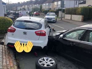 Supporting image for story: Tettenhall road shut as firefighters called to car crash 