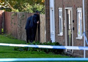Police and scene of crime officers at Lilleshall Crescent, Wolverhampton